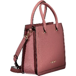 Pink Polyethylene Handbag