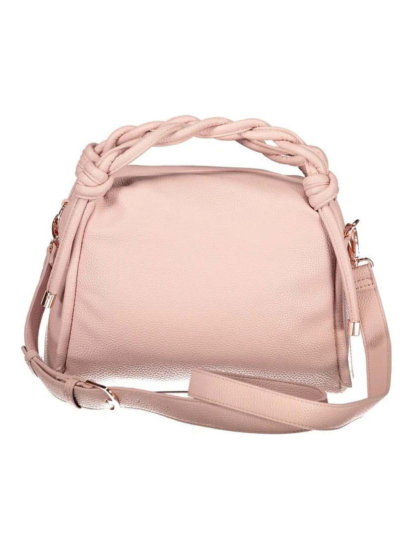 Rosa Polyurethane Women Handbag