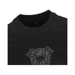 تيشيرتات وبولو من فندي باللون الأسود