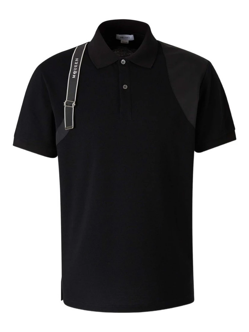 Alexander McQueen T-shirts and Polos Black