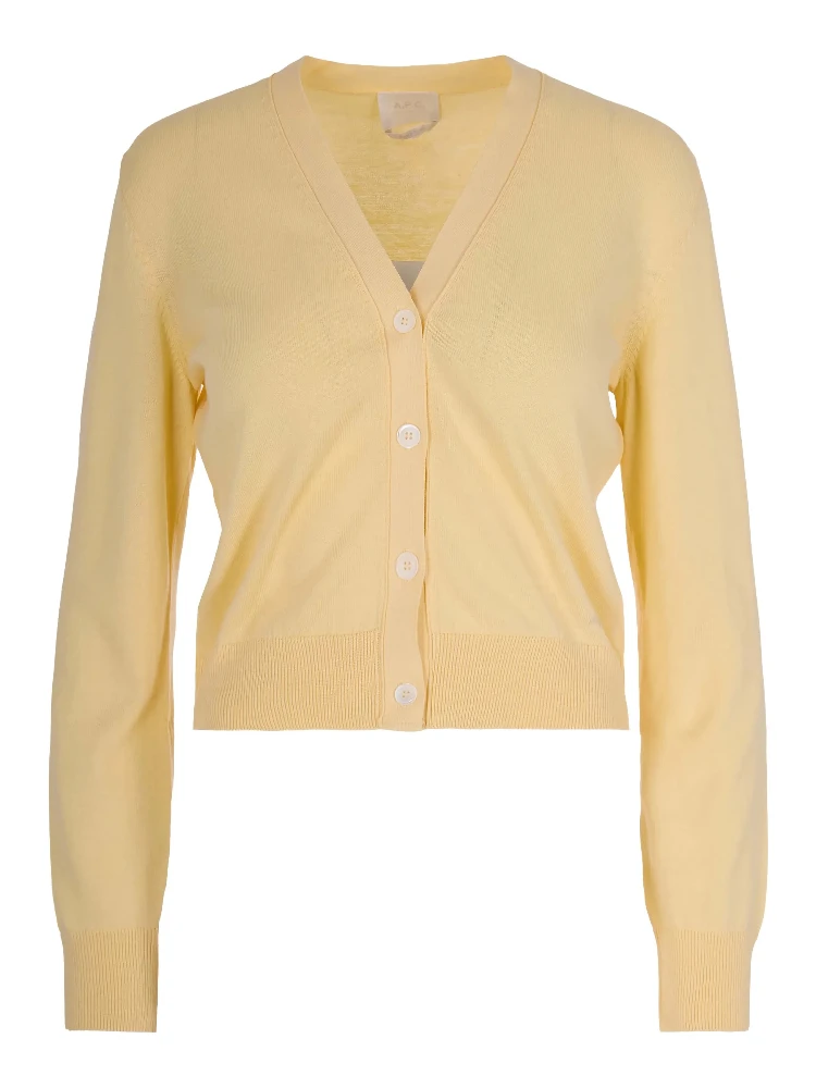 A.P.C. Sweaters Yellow