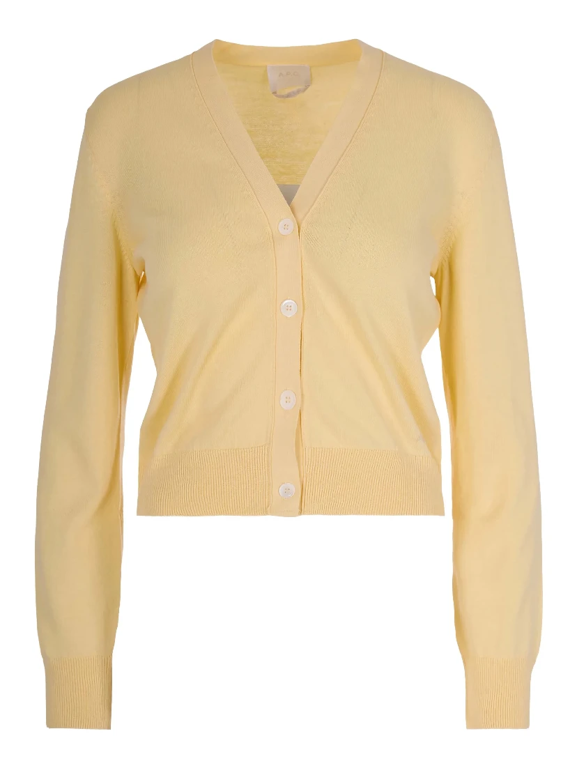 A.P.C. Sweaters Yellow