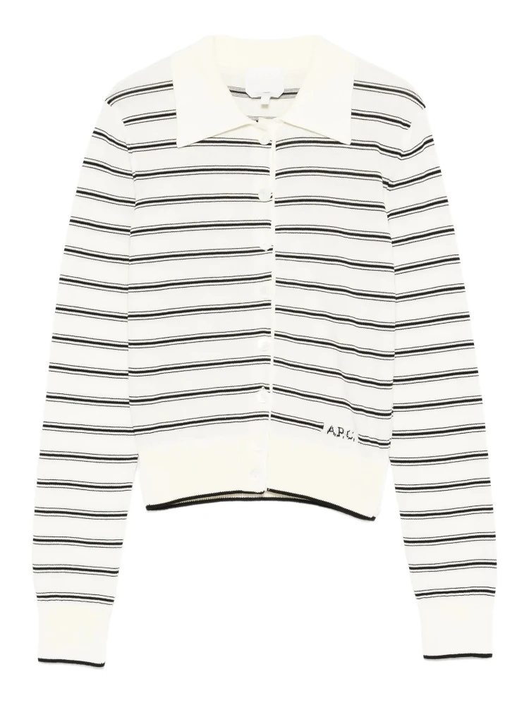 A.P.C. Sweaters White
