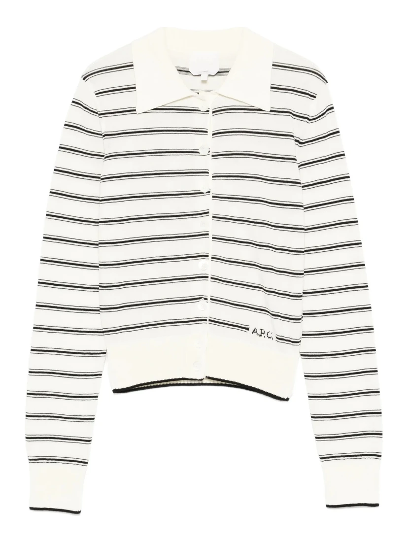 A.P.C. Sweaters White