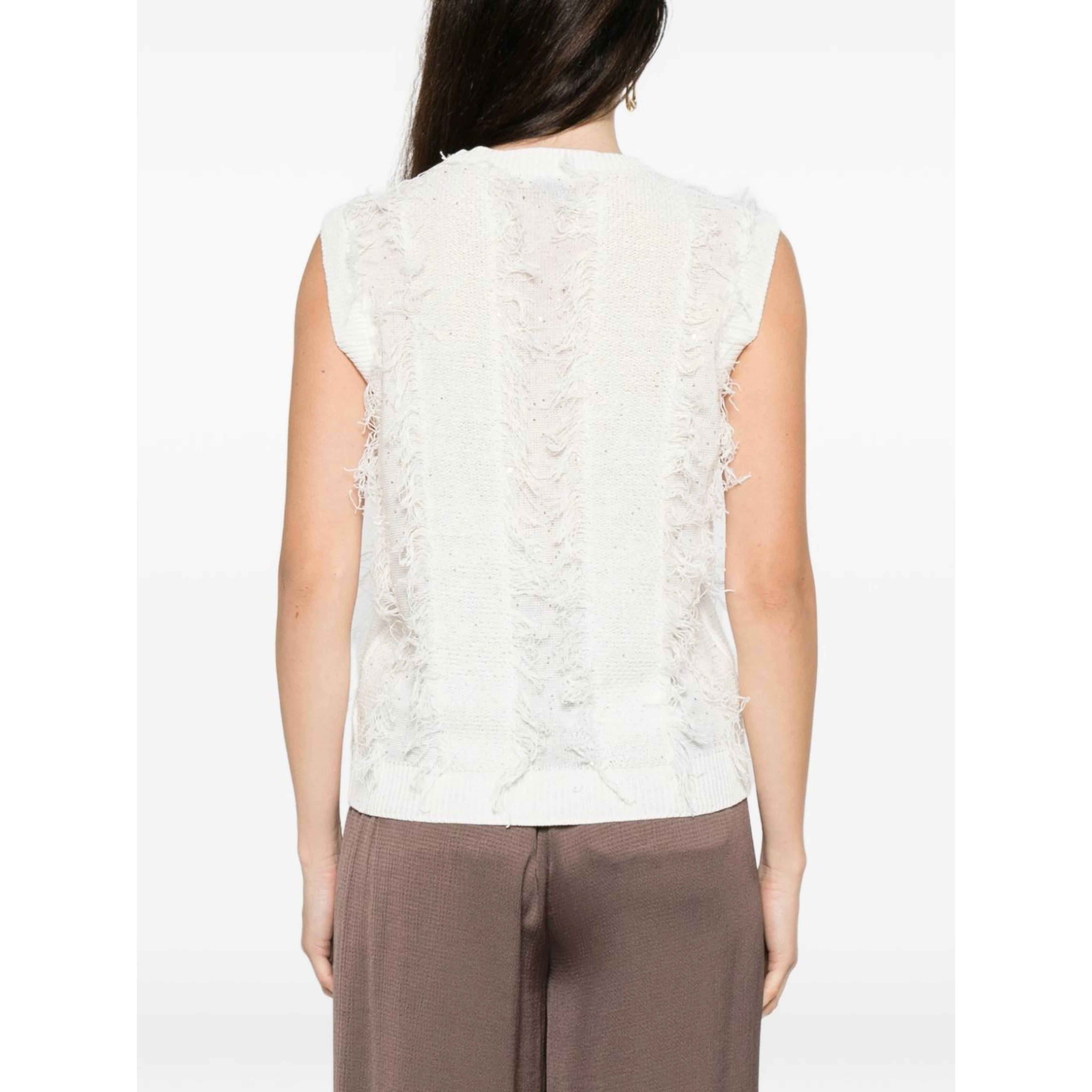 Peserico Sweaters White