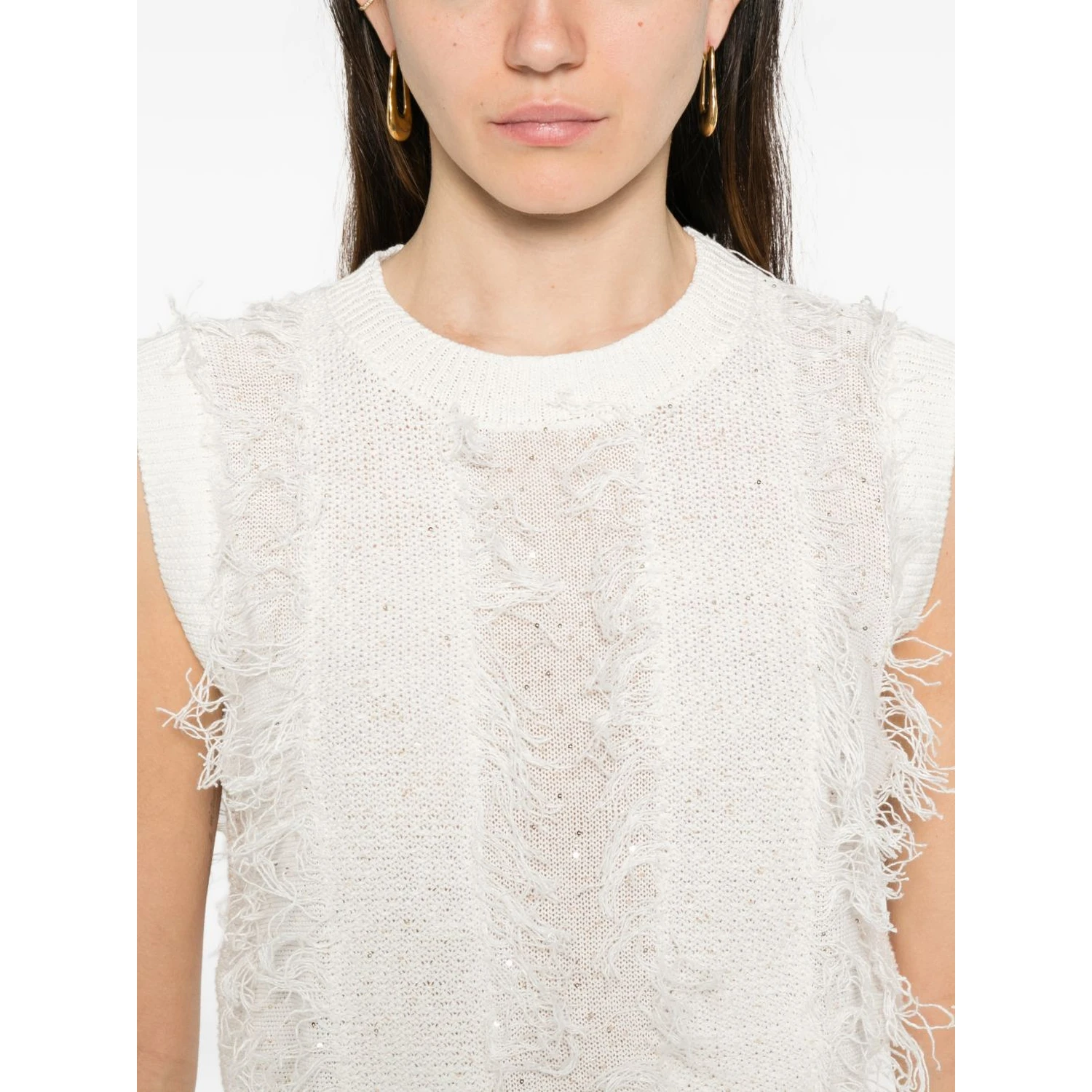 Peserico Sweaters White