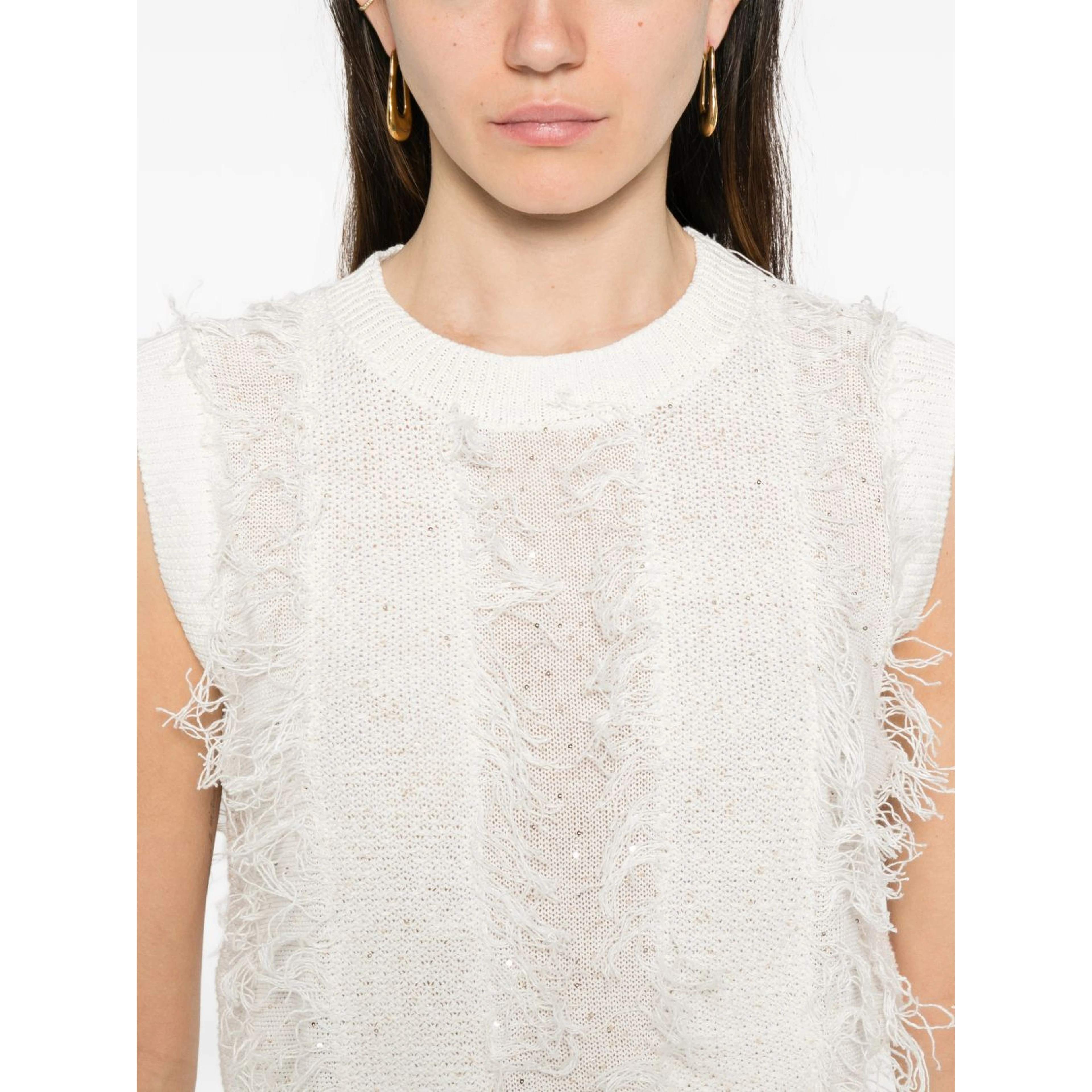 Peserico Sweaters White
