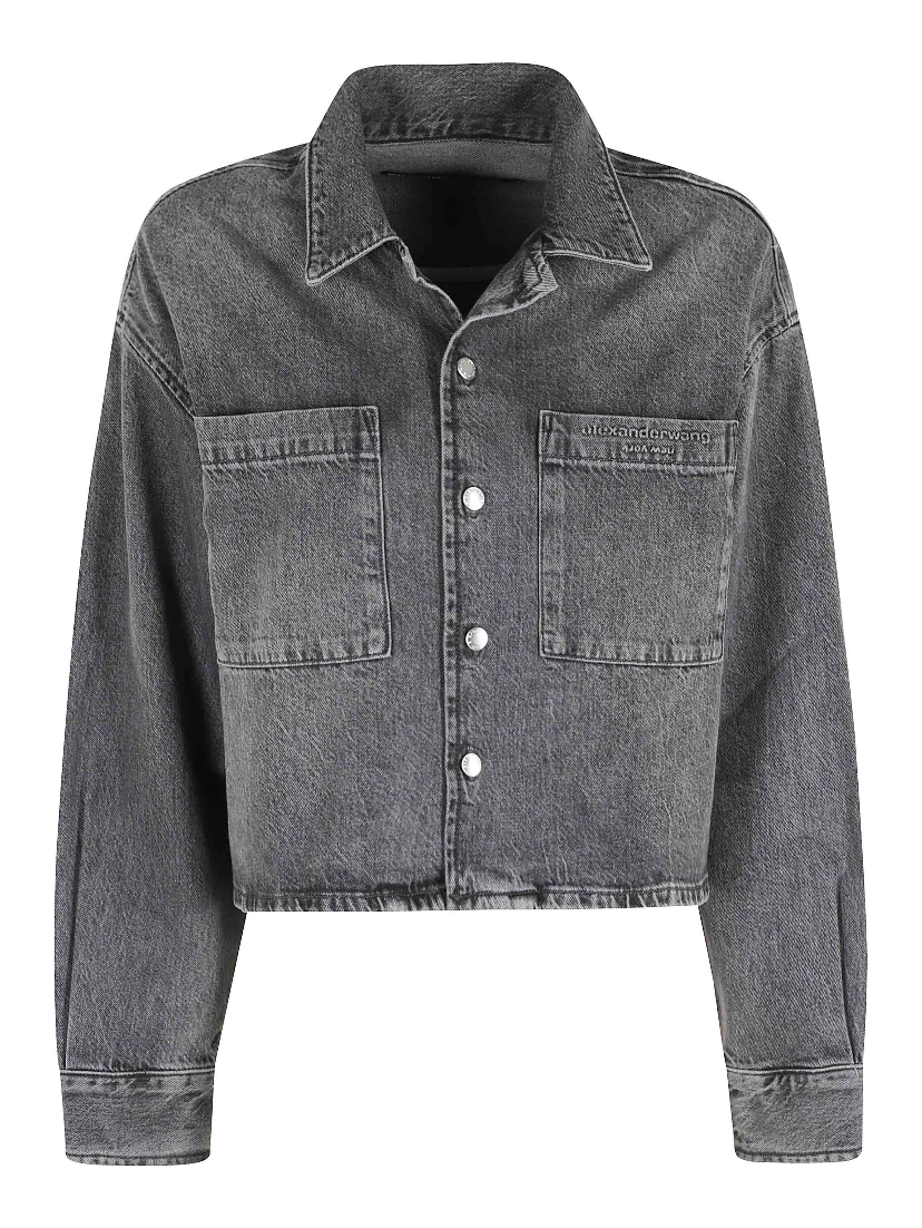 CROPPED LONG SLEEVE SHIRT