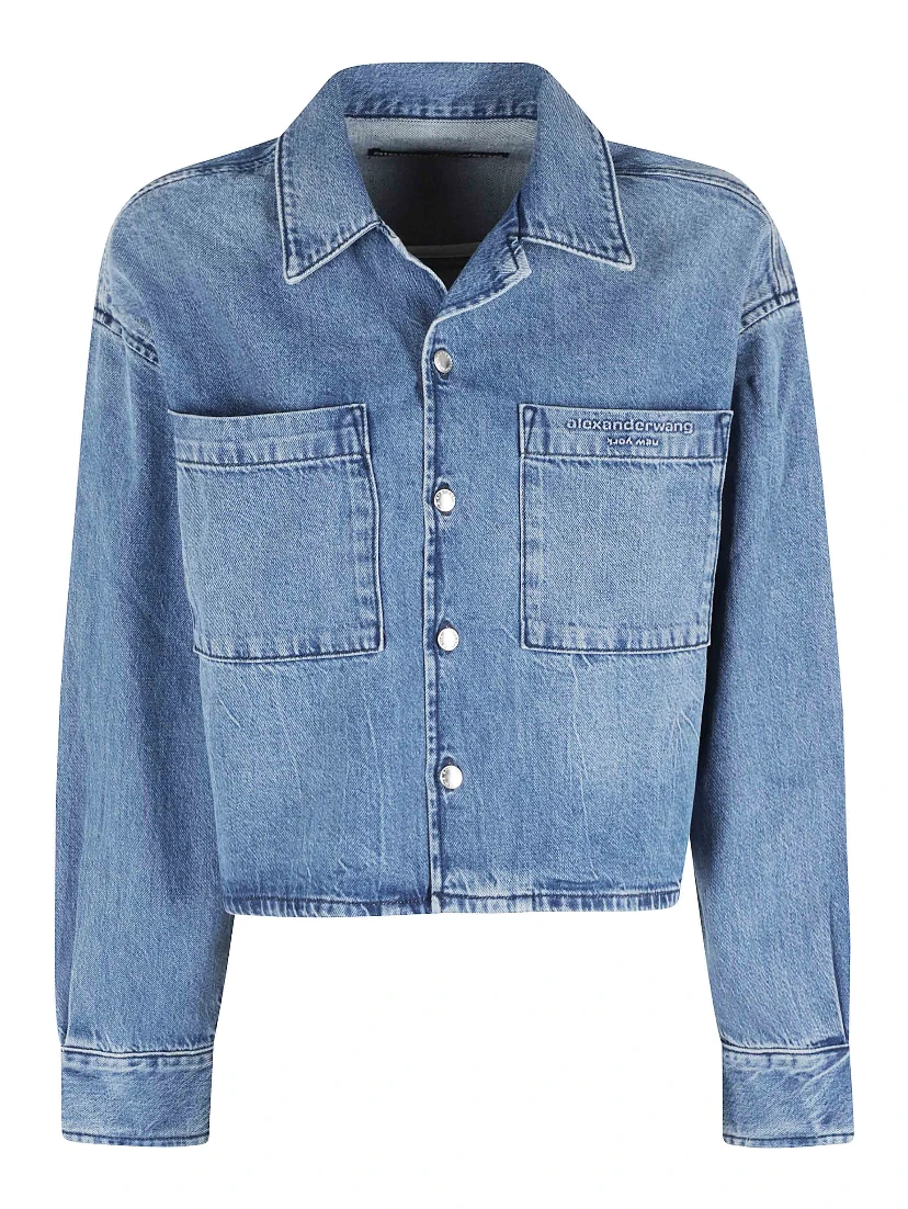 CROPPED LONG SLEEVE SHIRT