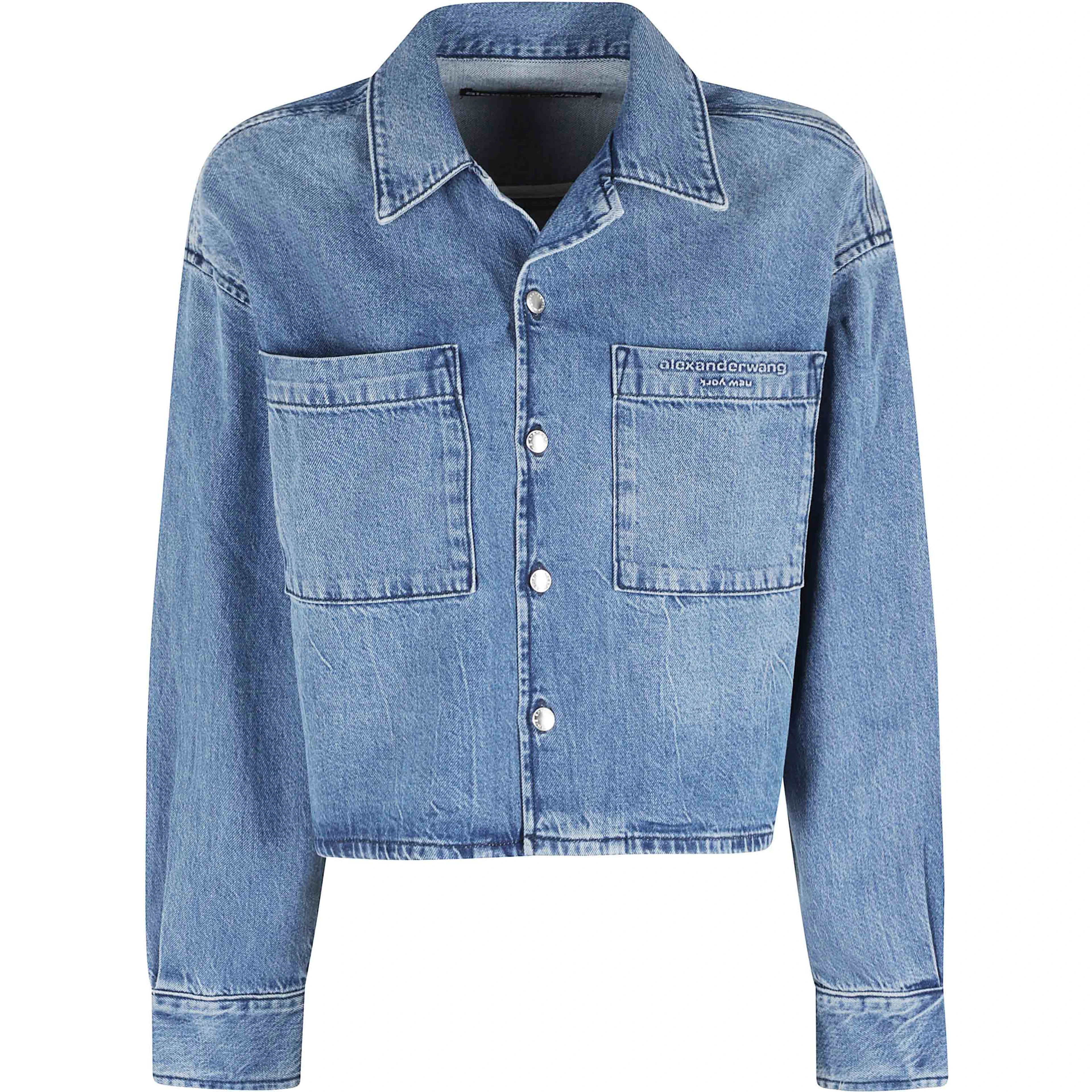 CROPPED LONG SLEEVE SHIRT