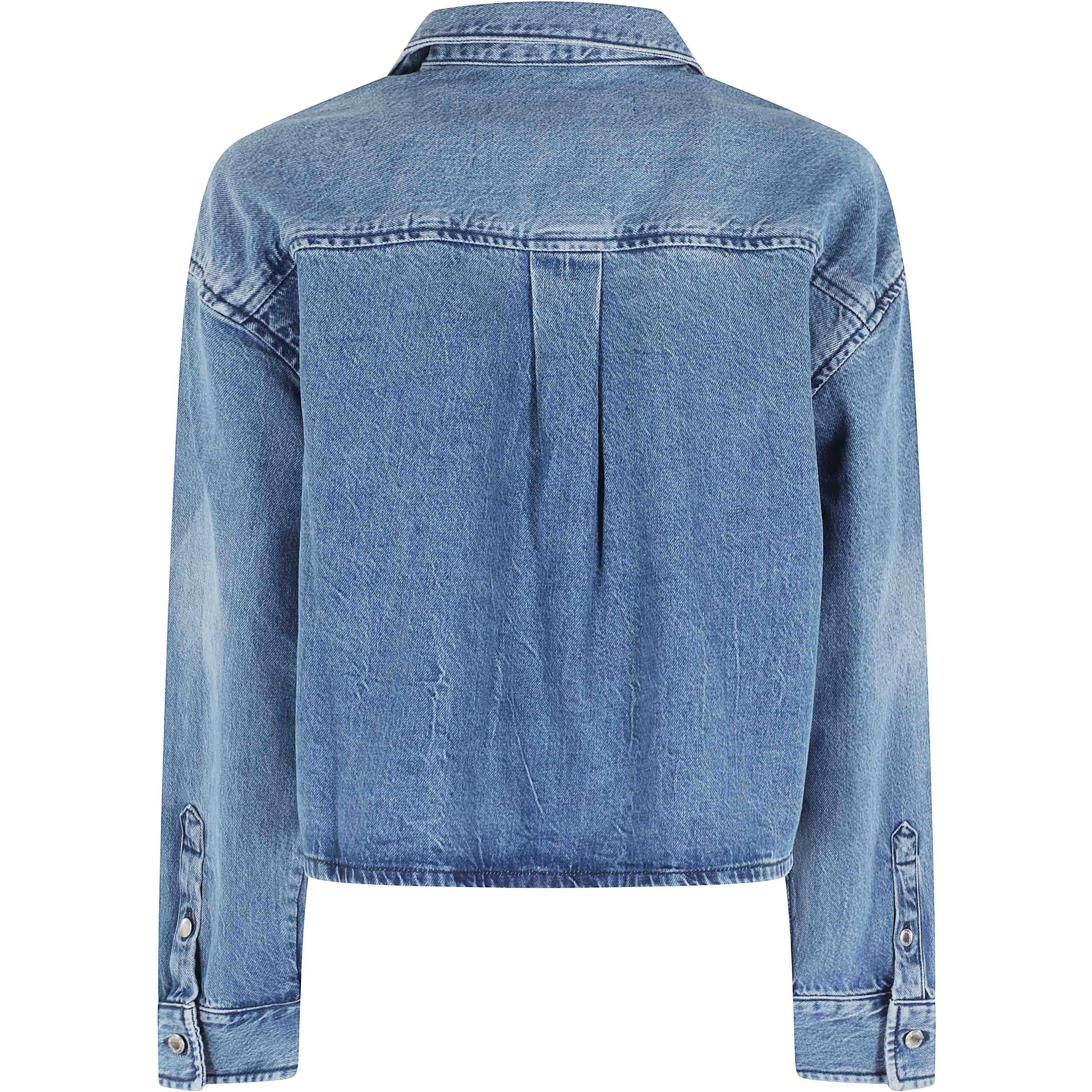 CROPPED LONG SLEEVE SHIRT