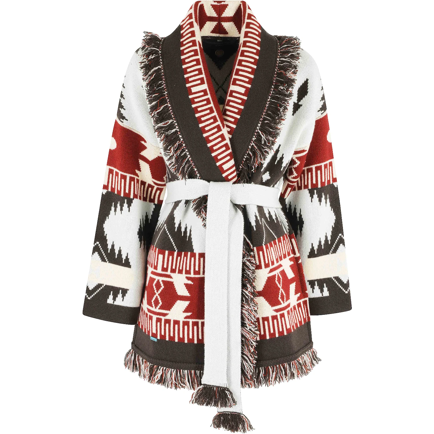 ICON JACQUARD CARDIGAN