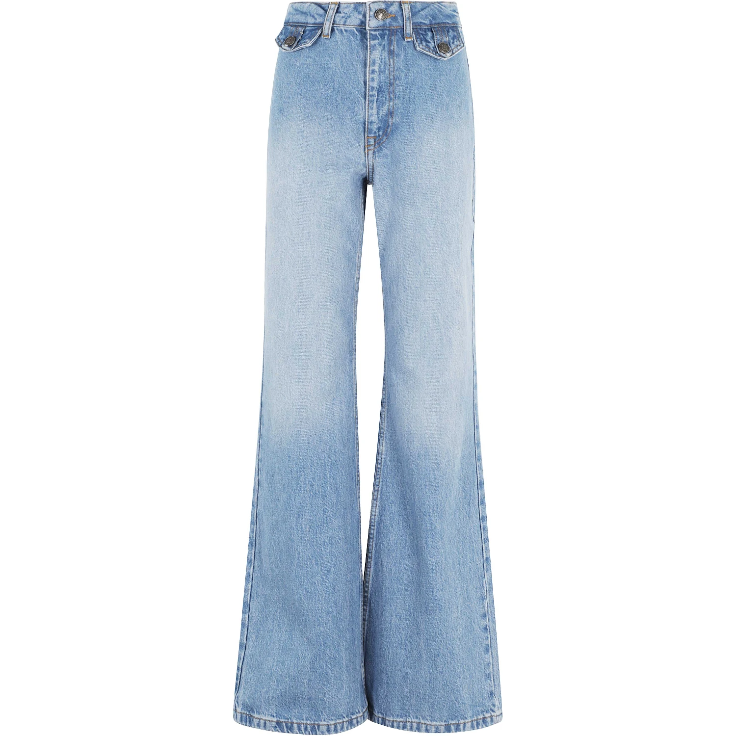 FLARED HIGHWAISTED JEANS