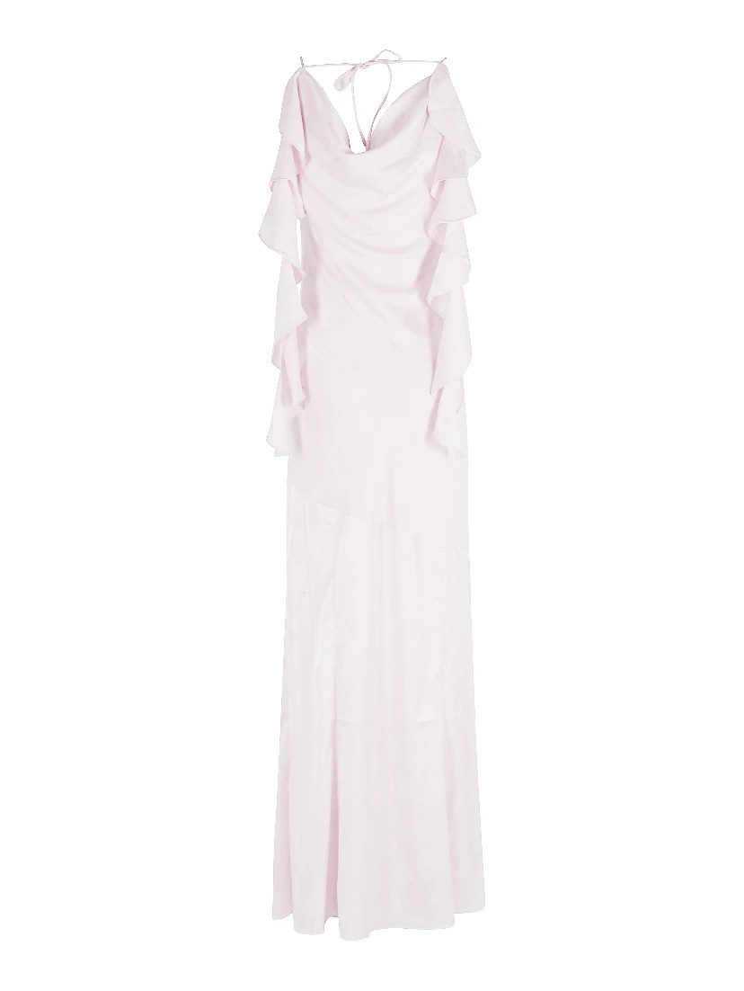 MAXI WATERFALL DRESS