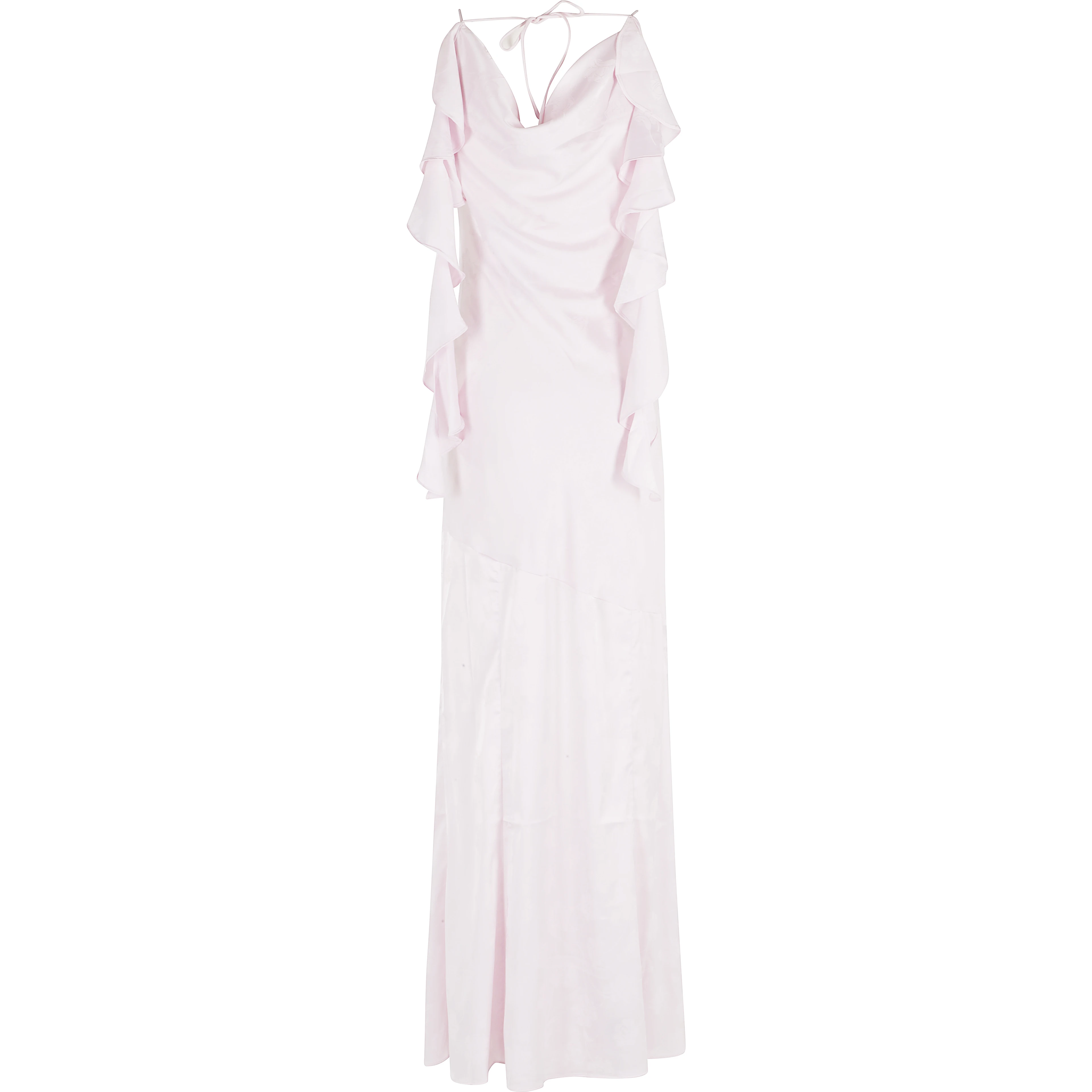 MAXI WATERFALL DRESS