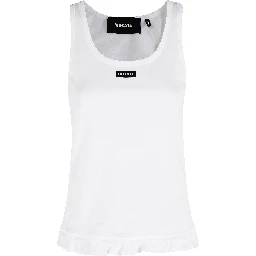 RUFFLE HEM TANK TOP