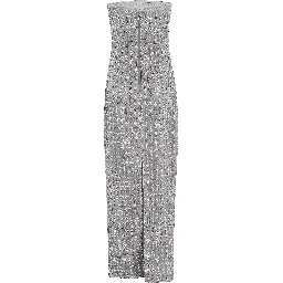 BEADED MAXI TUBE DRESS