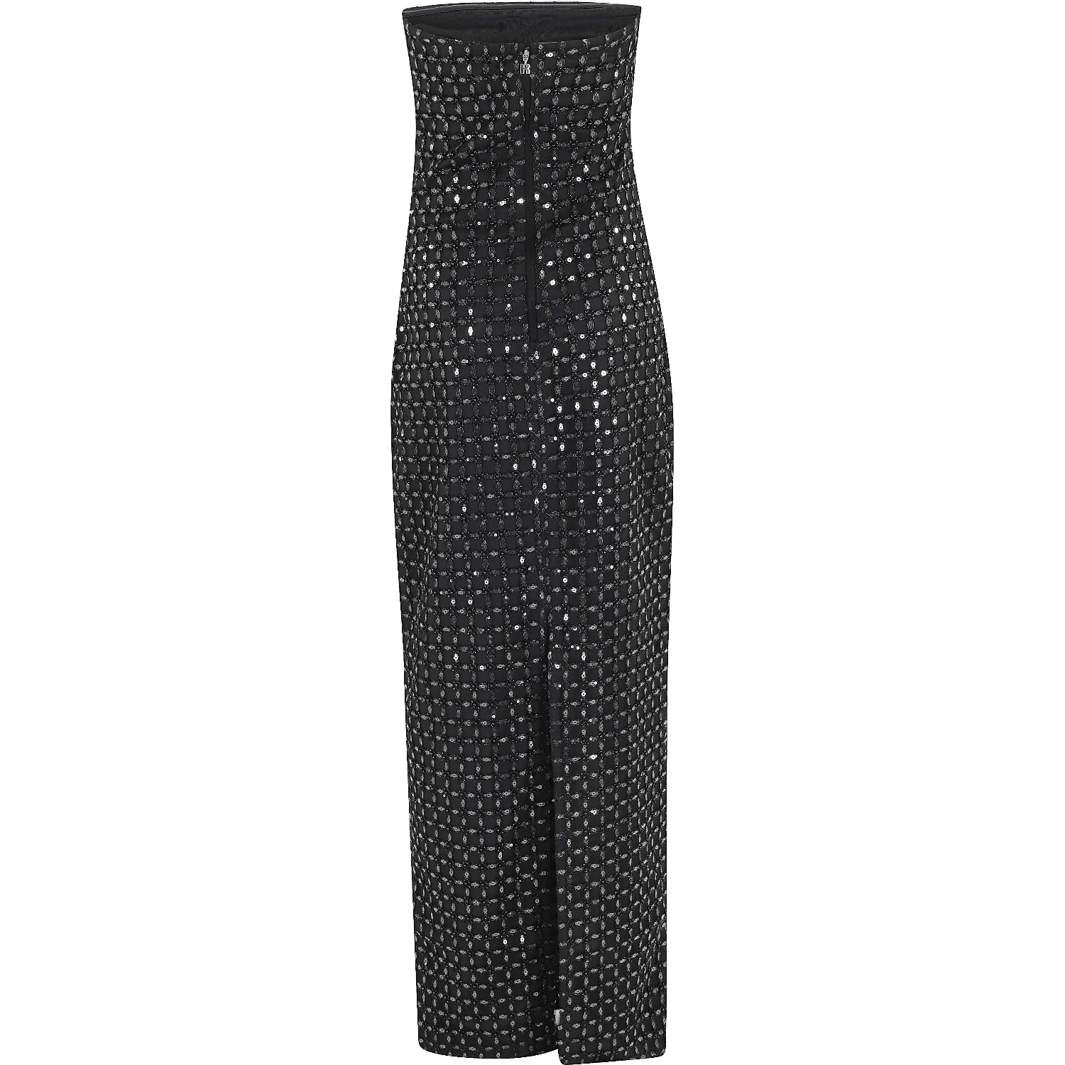 BEADED MAXI TUBE DRESS