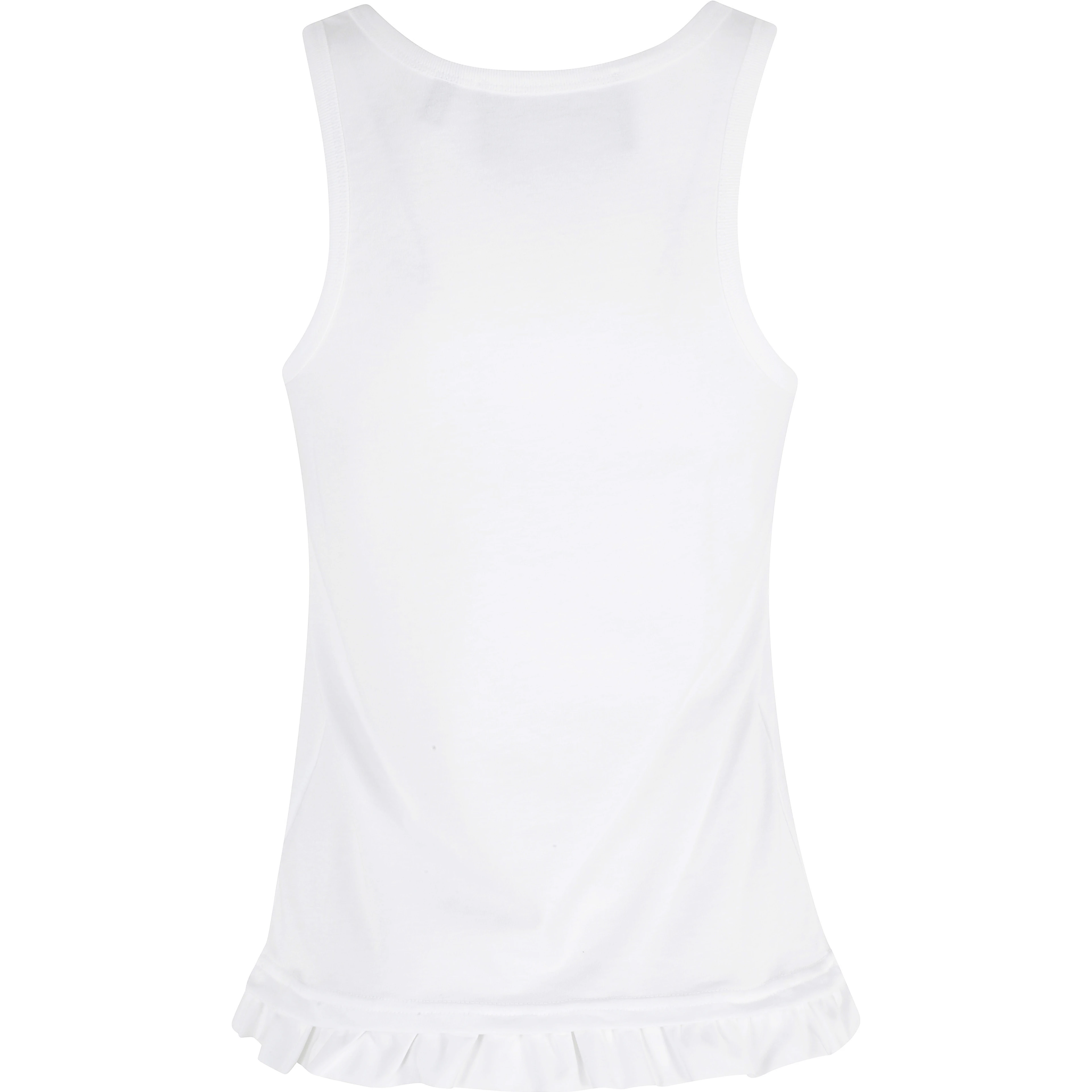 RUFFLE HEM TANK TOP