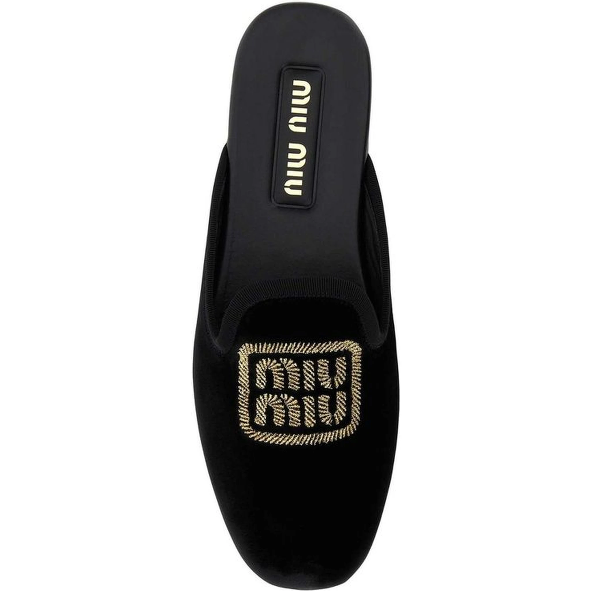 Black Calfskin Mules