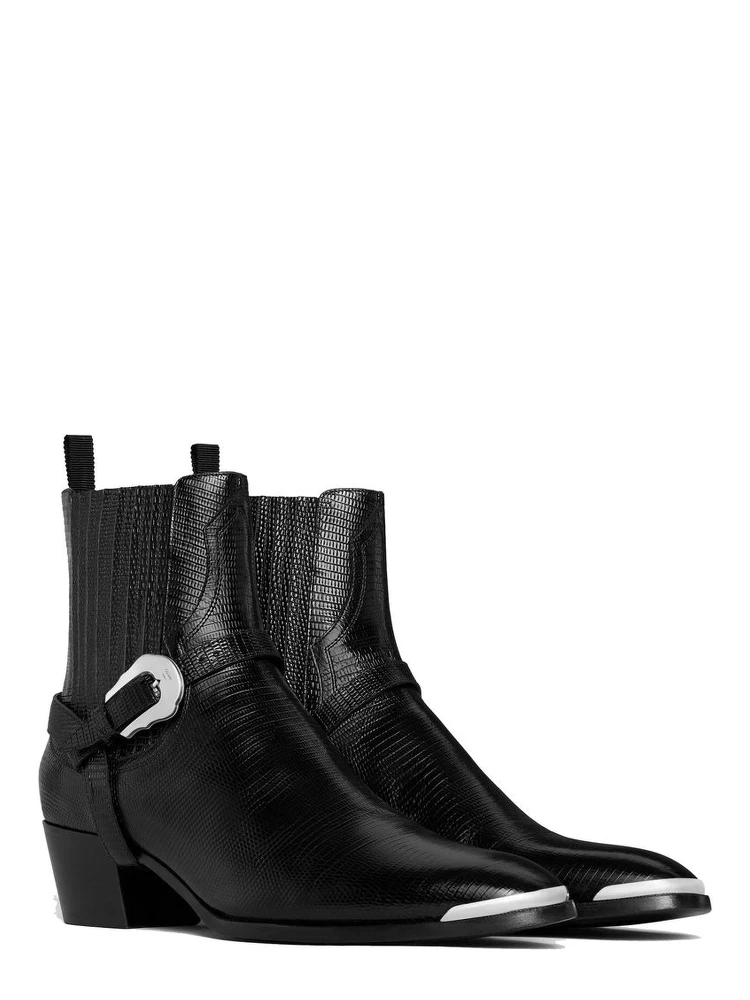 Black Calfskin Chelsea Boots alternative
