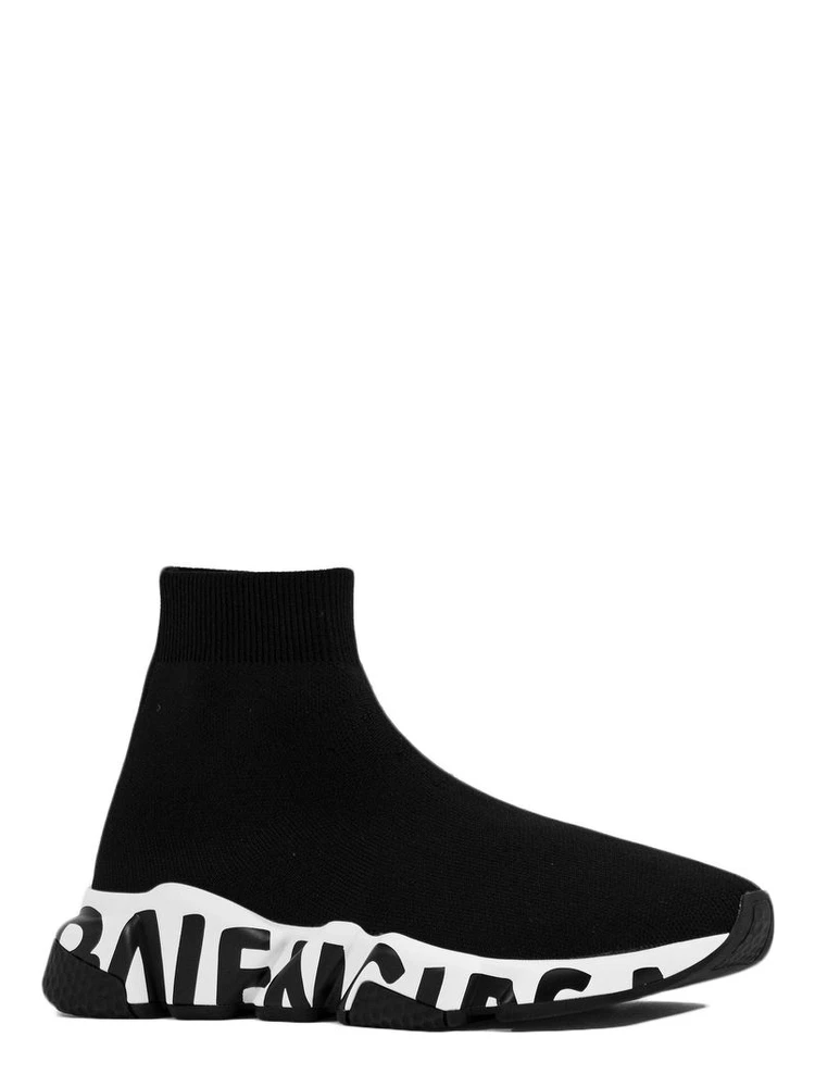 Black Fabric Athletic Sneakers alternative