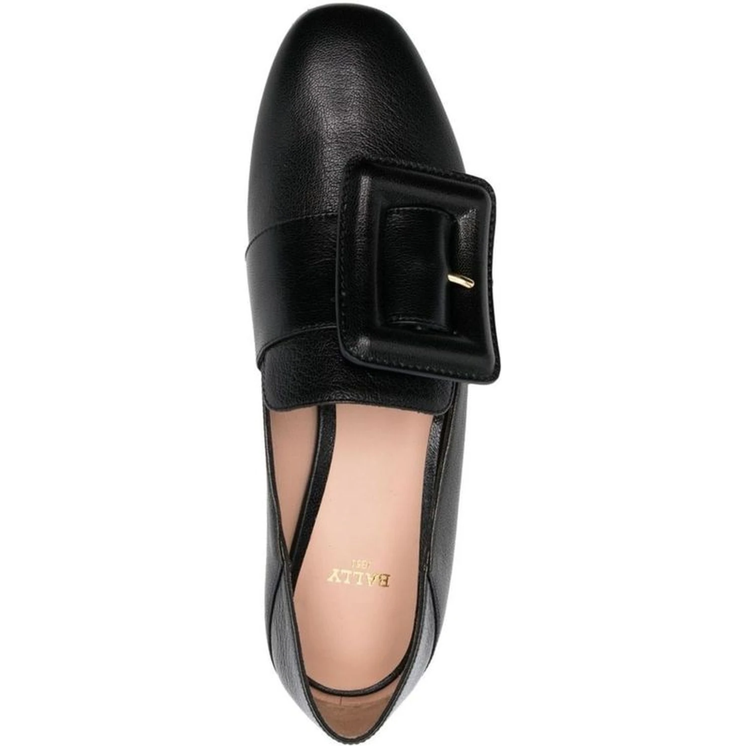 Black Calfskin Slip-On Loafers