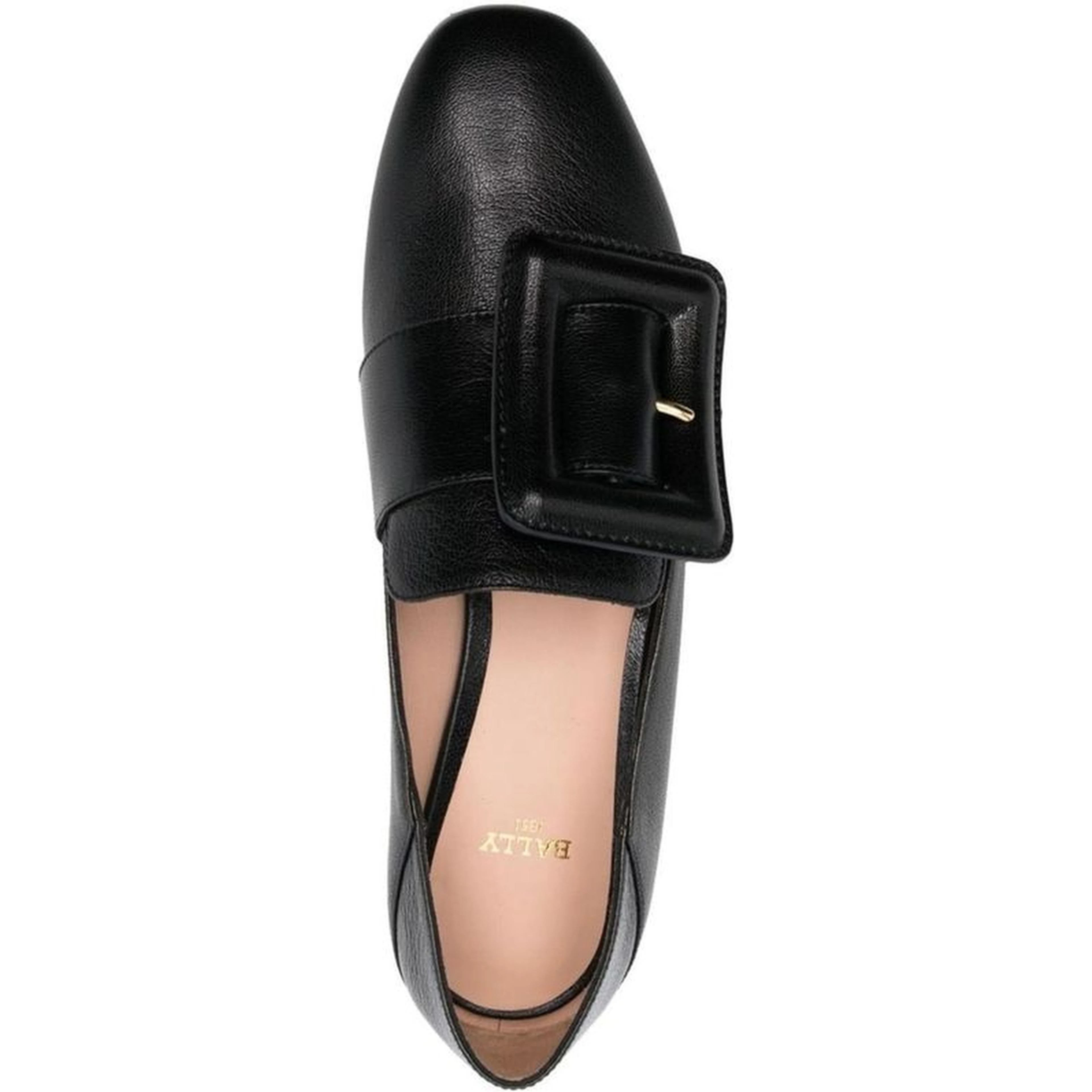 Black Calfskin Slip-On Loafers