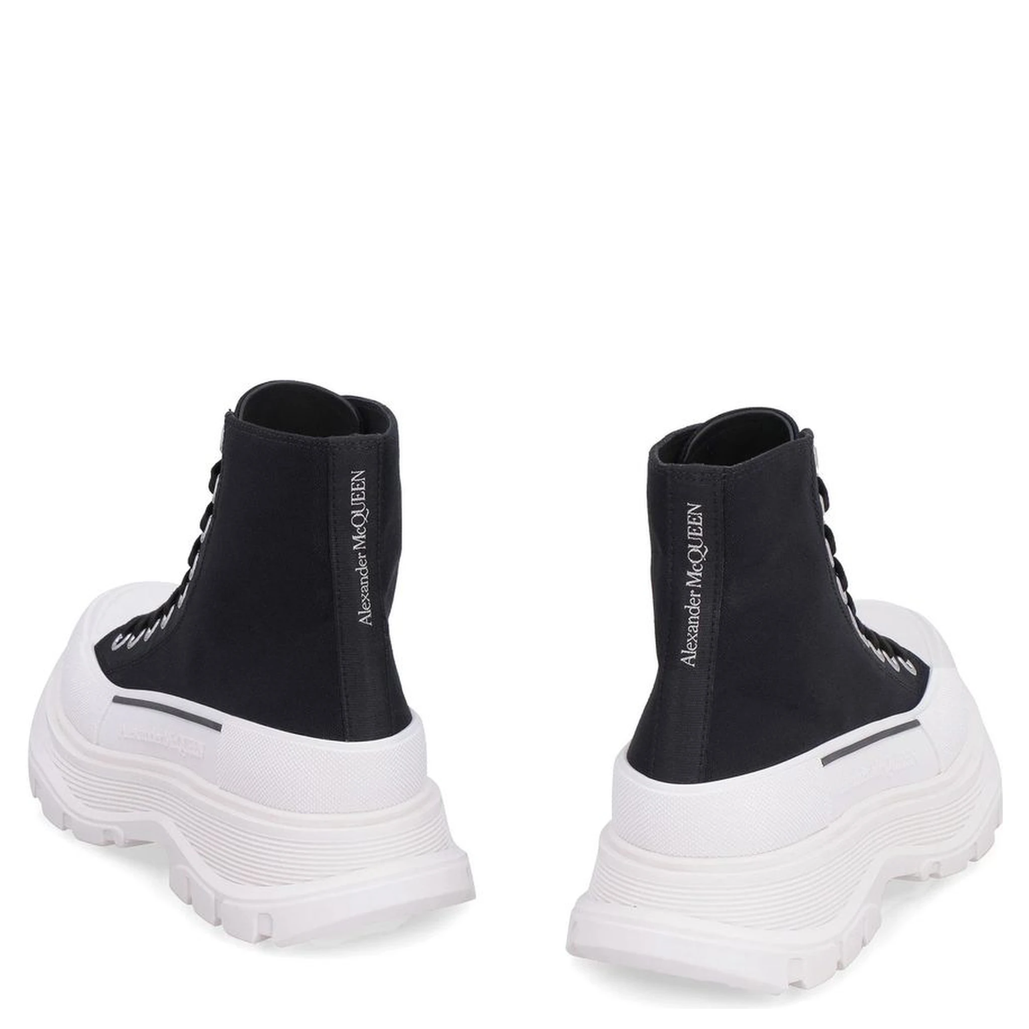 Black Canvas High Top Sneakers