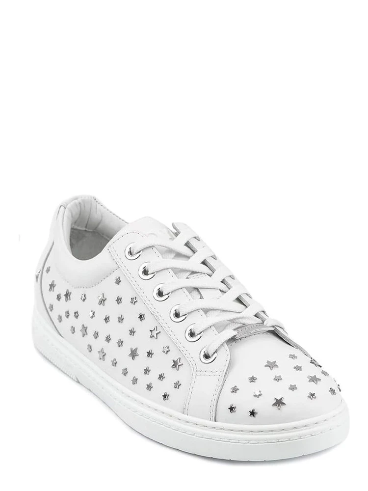 White Calfskin Low Top Sneakers alternative