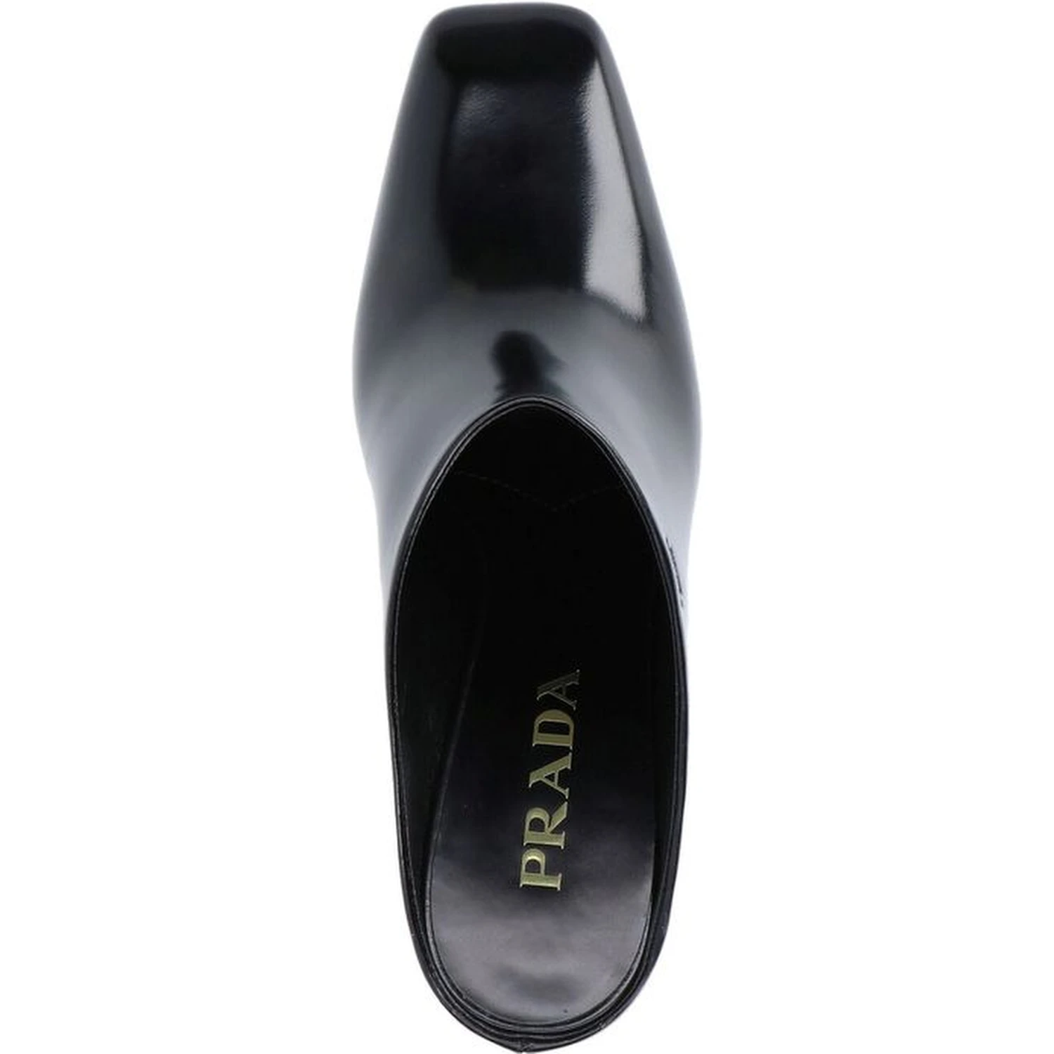 Black Calfskin Mules