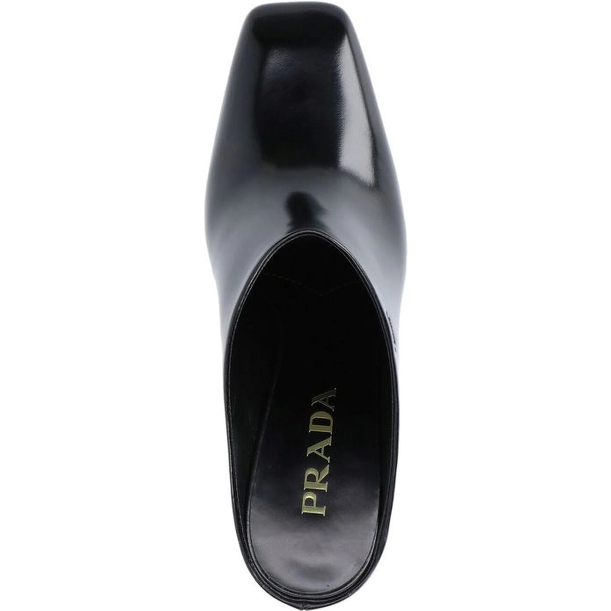 Black Calfskin Mules
