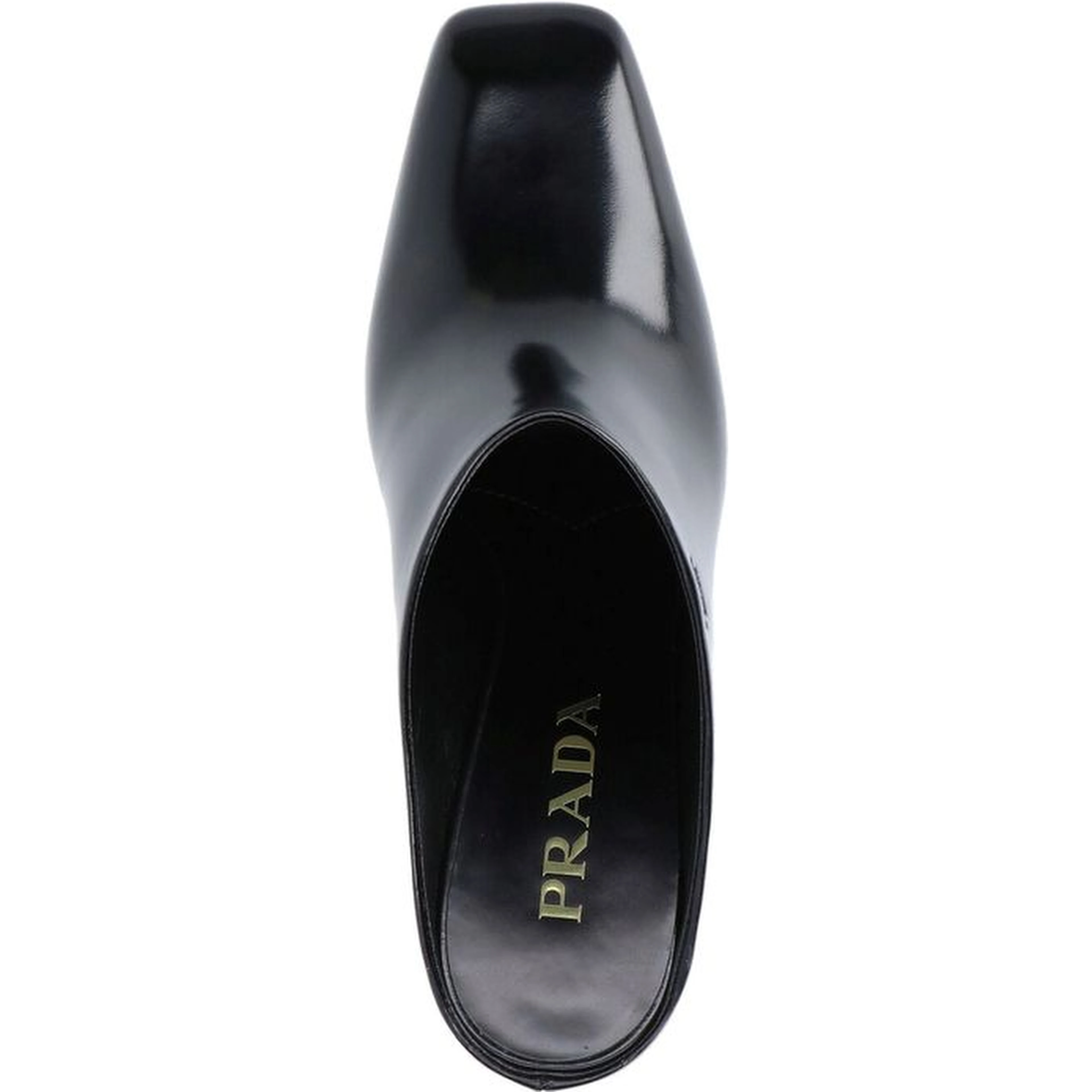 Black Calfskin Mules