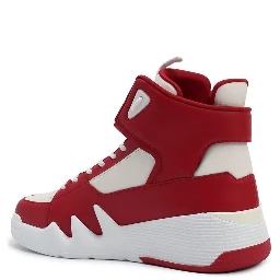 Multicolor Calfskin High Top Sneakers