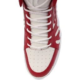 Multicolor Calfskin High Top Sneakers