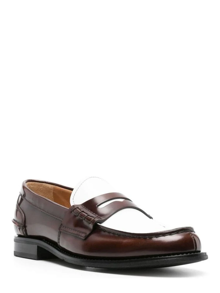 Brown Calfskin Slip-On Loafers alternative