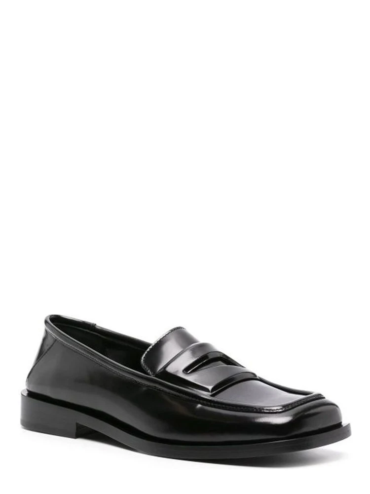 Black Calfskin Slip-On Loafers alternative