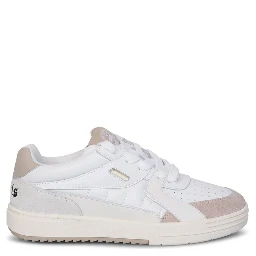 White Calfskin Low Top Sneakers