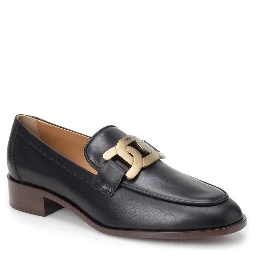 Black Calfskin Slip-On Loafers