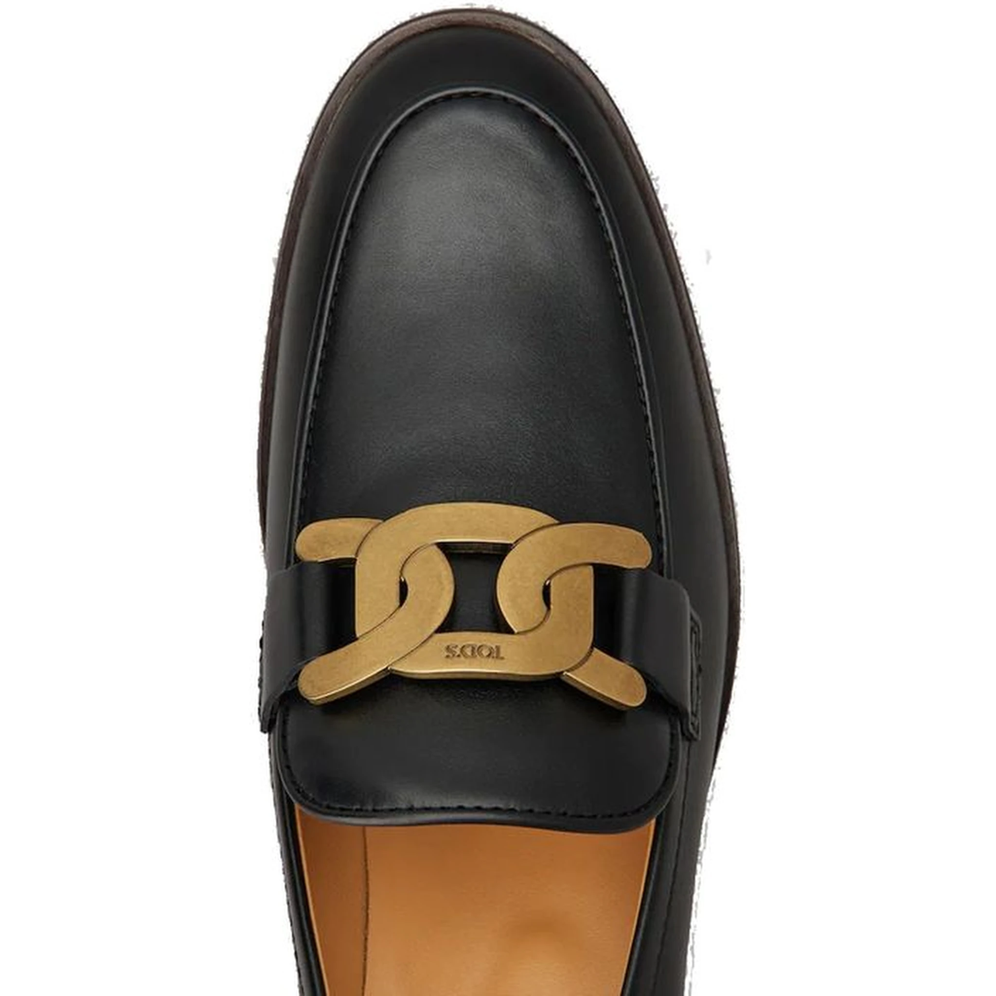 Black Calfskin Slip-On Loafers