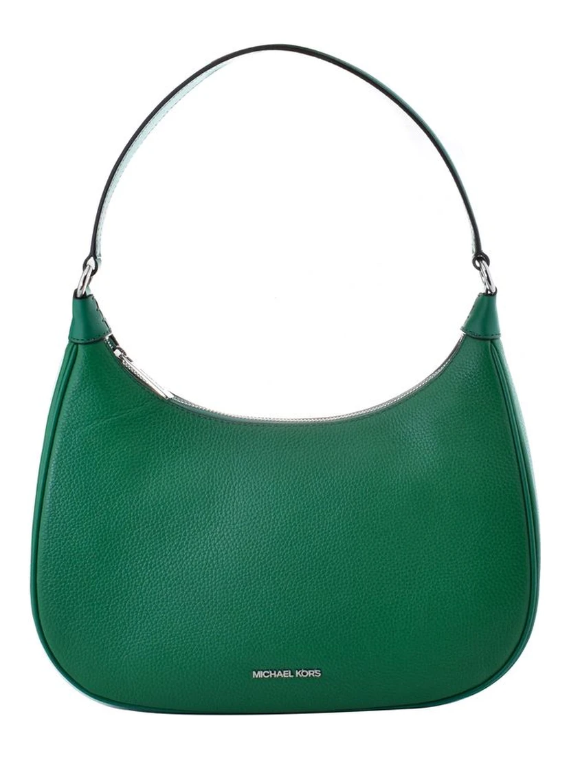 Bicolor Leather Handbag