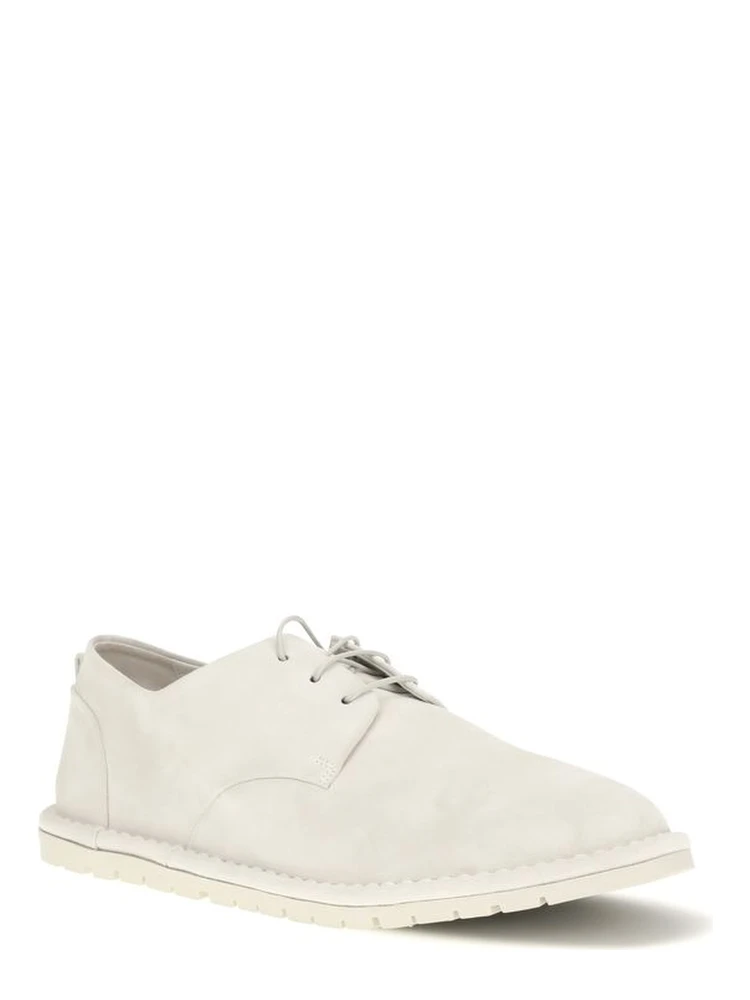 Beige Calf Leather Bos Taurus Oxfords And Derbies alternative