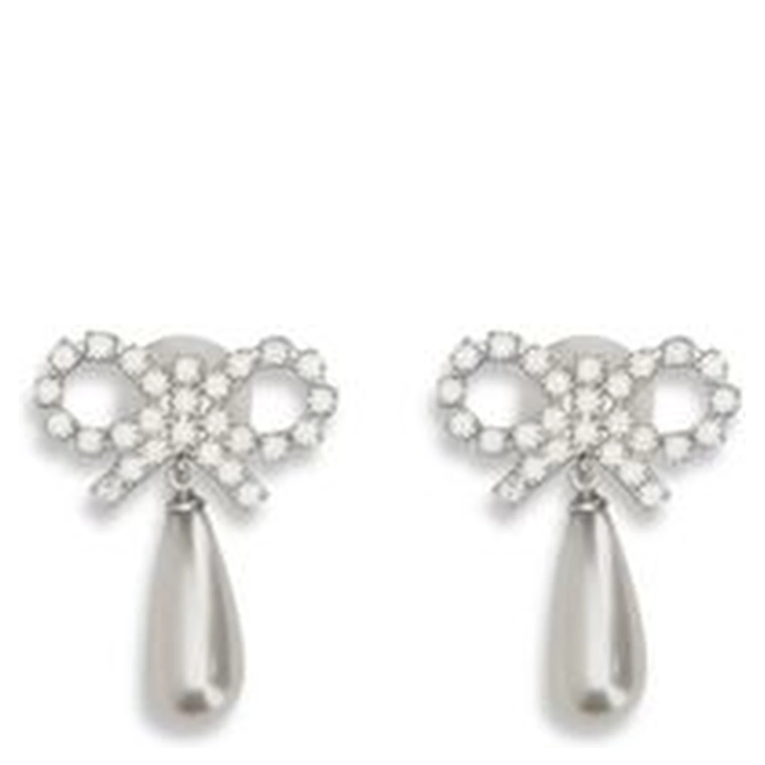 Silver Brass Earrings