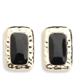 Gold Brass Earrings