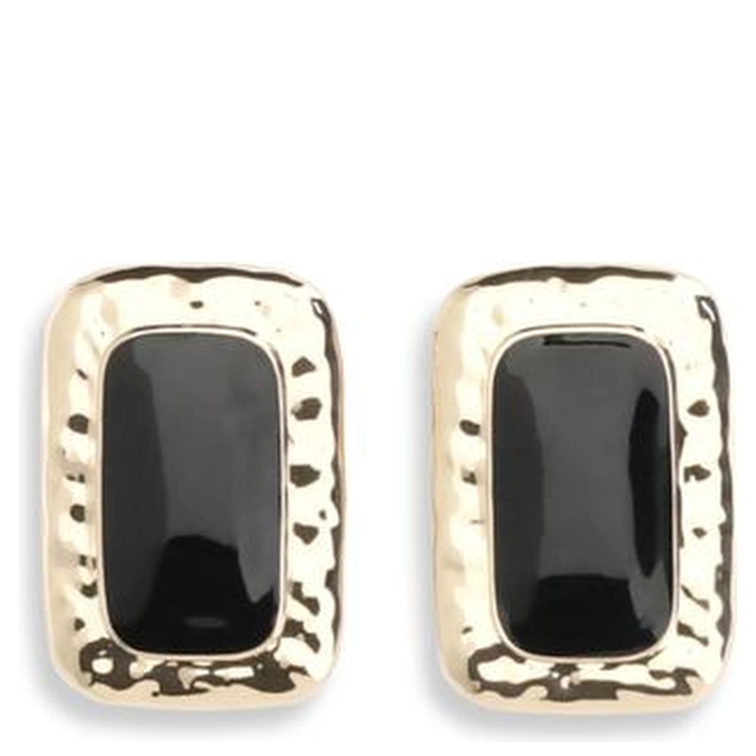 Gold Brass Earrings