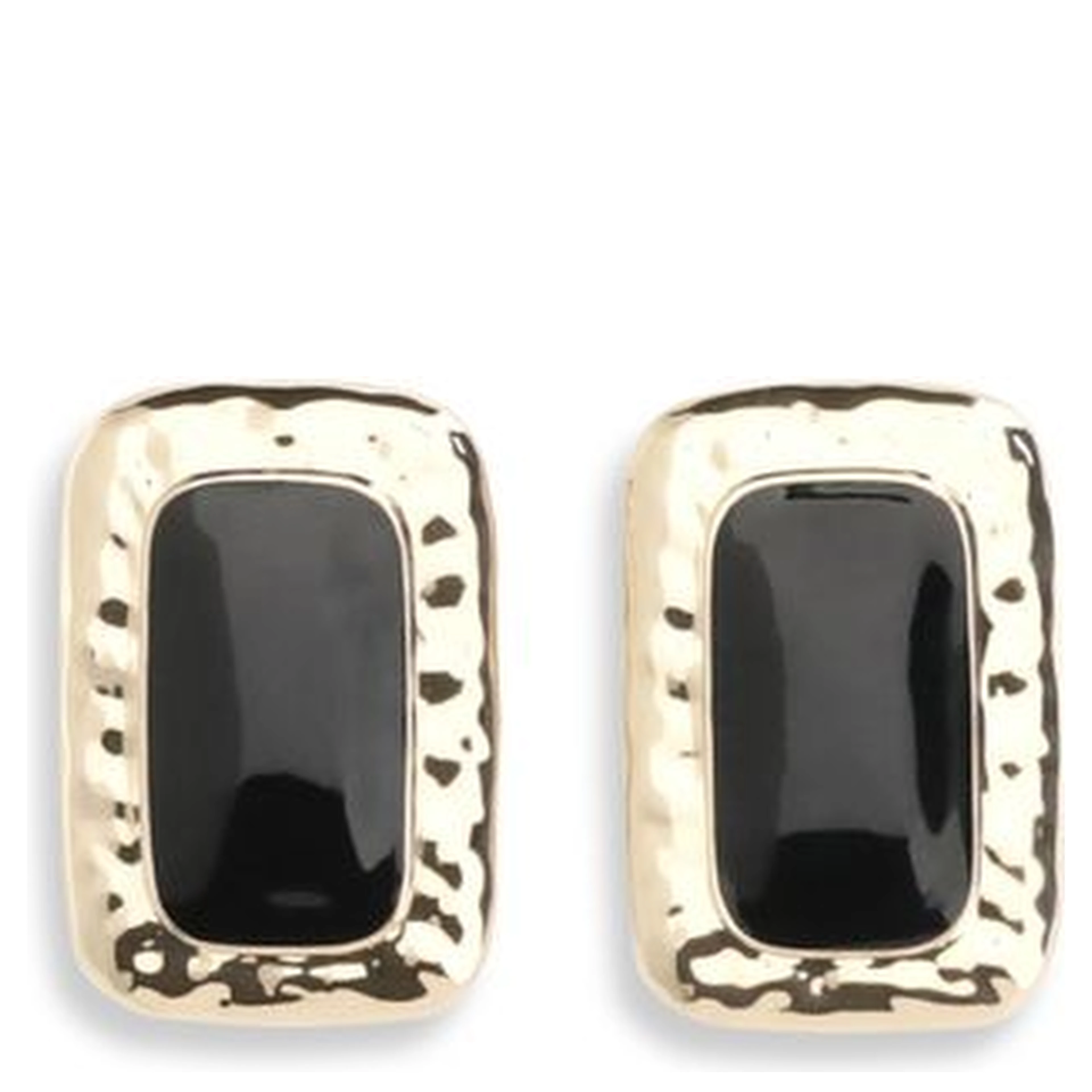 Gold Brass Earrings