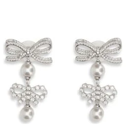 Silver Brass Earrings