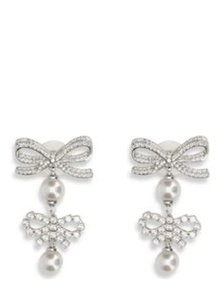 Silver Brass Earrings