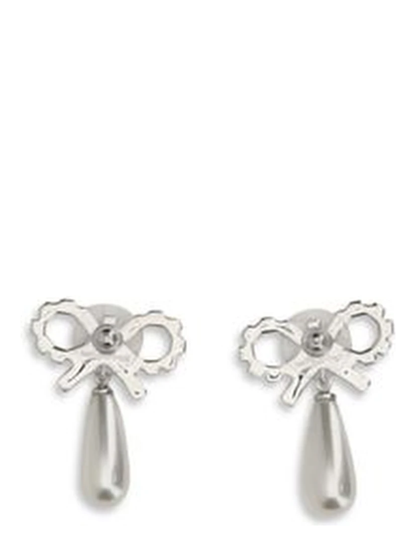 Silver Brass Earrings