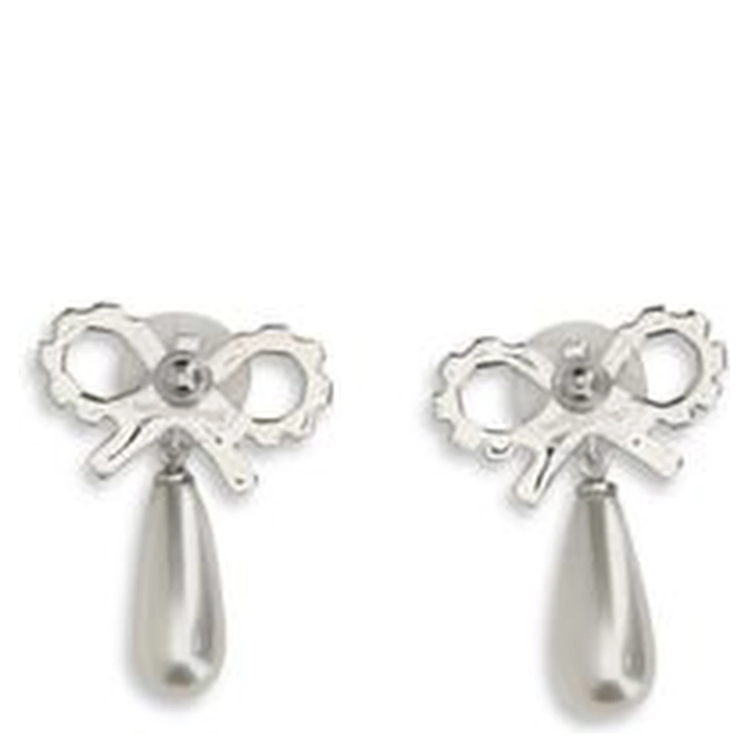 Silver Brass Earrings